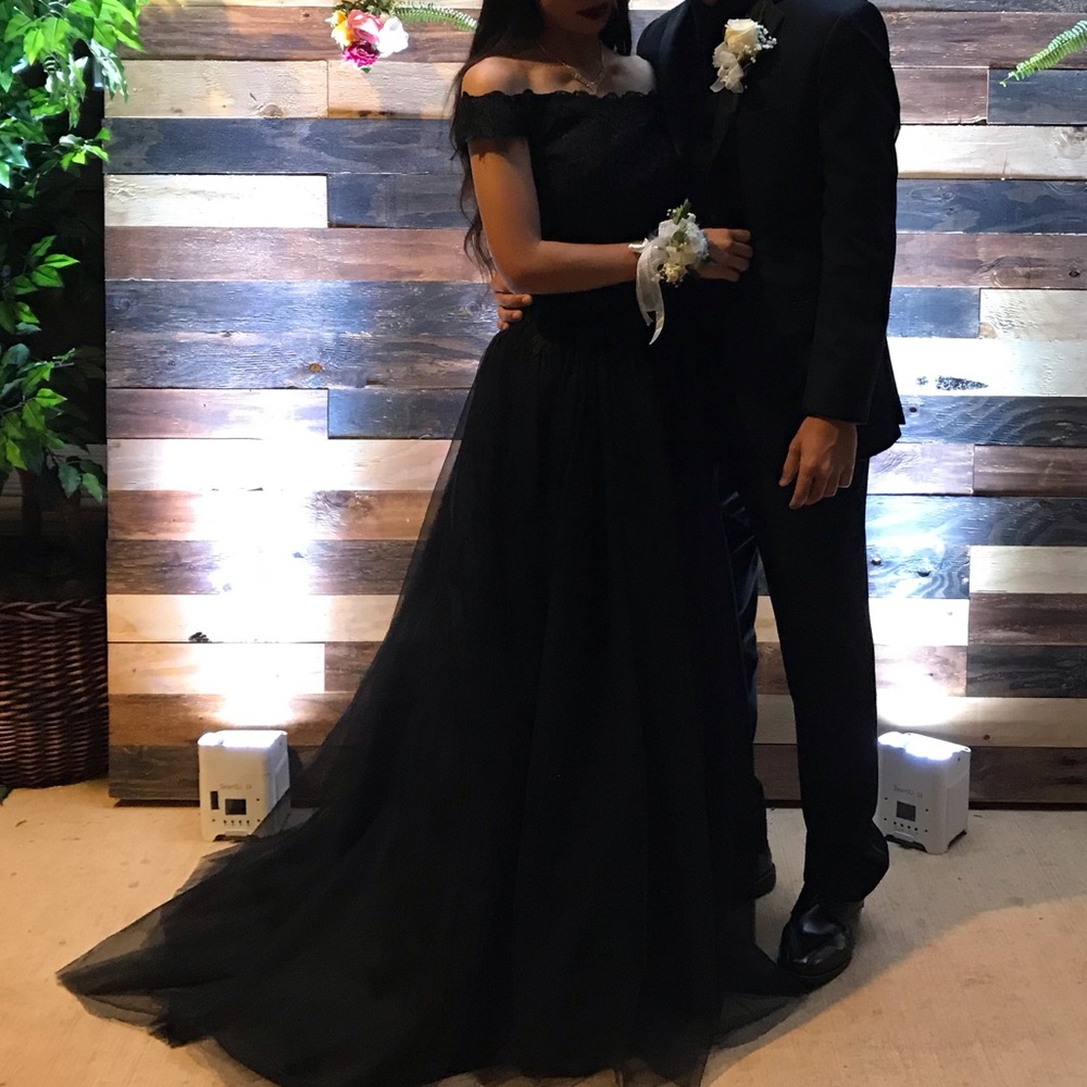 Off the Shoulder Prom Dress